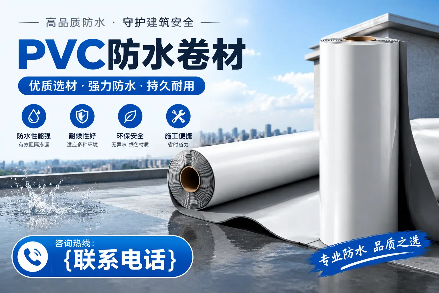 PVC防水卷材的选购技巧与注意事项，助您在哈密找到合适产品